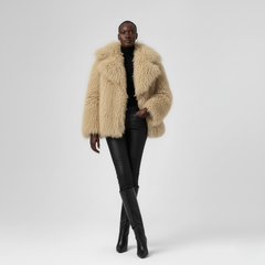 Shaggy Luxe Faux Fur Coat