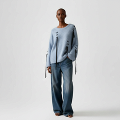 Ribbon Trail Statement Knit