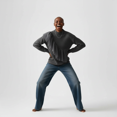 Urban Drama Layered Tulle Pullover