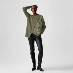 Urban Edge Asymmetry Sweater