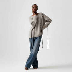 Ribbon Trail Statement Knit