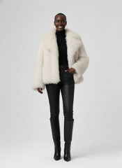 Shaggy Luxe Faux Fur Coat