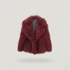 Shaggy Luxe Faux Fur Coat