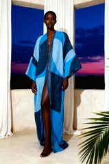 Indigo Waves Kimono