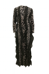 Bold Leopard‑Print Bodycon Midi Dress