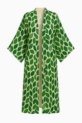 Longline Leaf Kimono