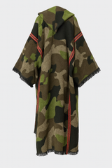 Crimson Camo Kimono