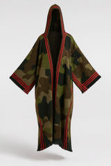 Crimson Camo Kimono