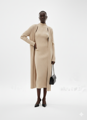 The Monochromatic Minimalist Knit Set