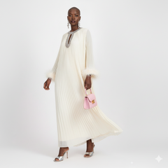 Glamorous Hot Pleated Maxi Dress