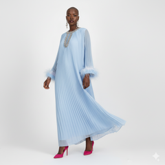 Glamorous Hot Pleated Maxi Dress