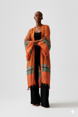 Sunfire Tassel Kimono