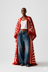 Scarlet Muse Kimono