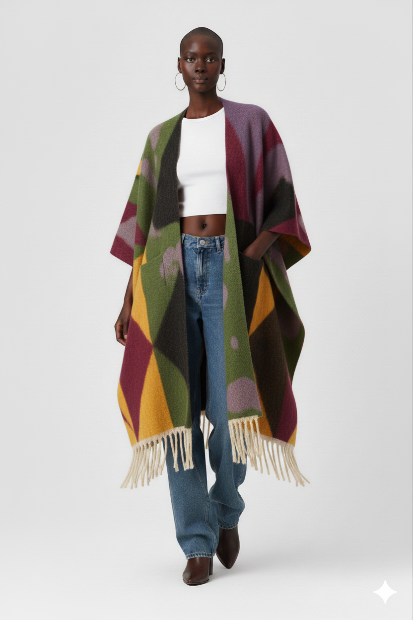 Savanna Spectrum Kimono