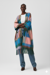 Celeste Colorblock Kimono