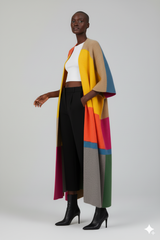 Spectrum Block Kimono