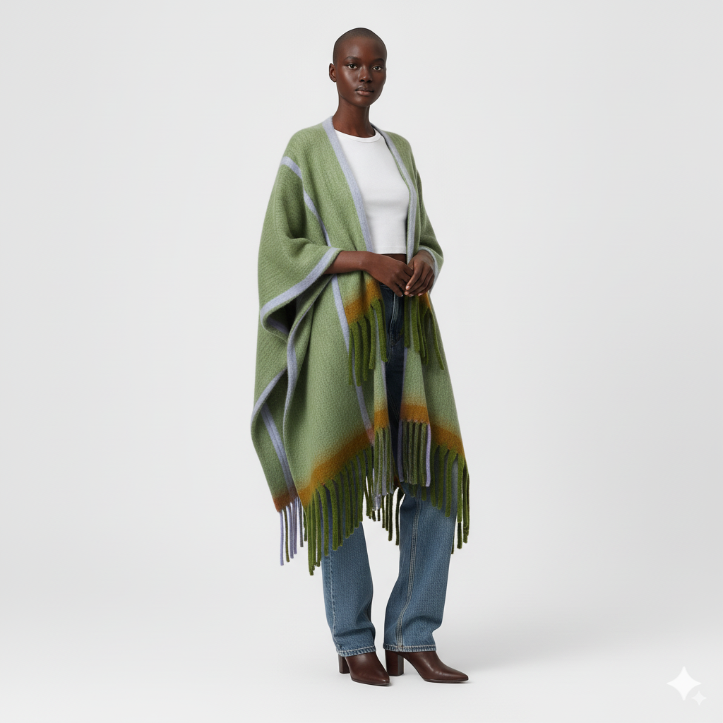 Emerald Horizon Kimono