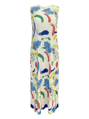 Palette Muse Pleated Dress