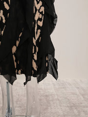Bold Leopard‑Print Bodycon Midi Dress