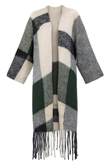 Emerald Horizon Kimono Cardigan