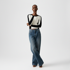 Urban Sleek Figure Knit