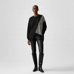 Urban Edge Asymmetry Sweater