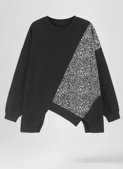 Urban Edge Asymmetry Sweater