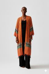 Sunfire Tassel Kimono