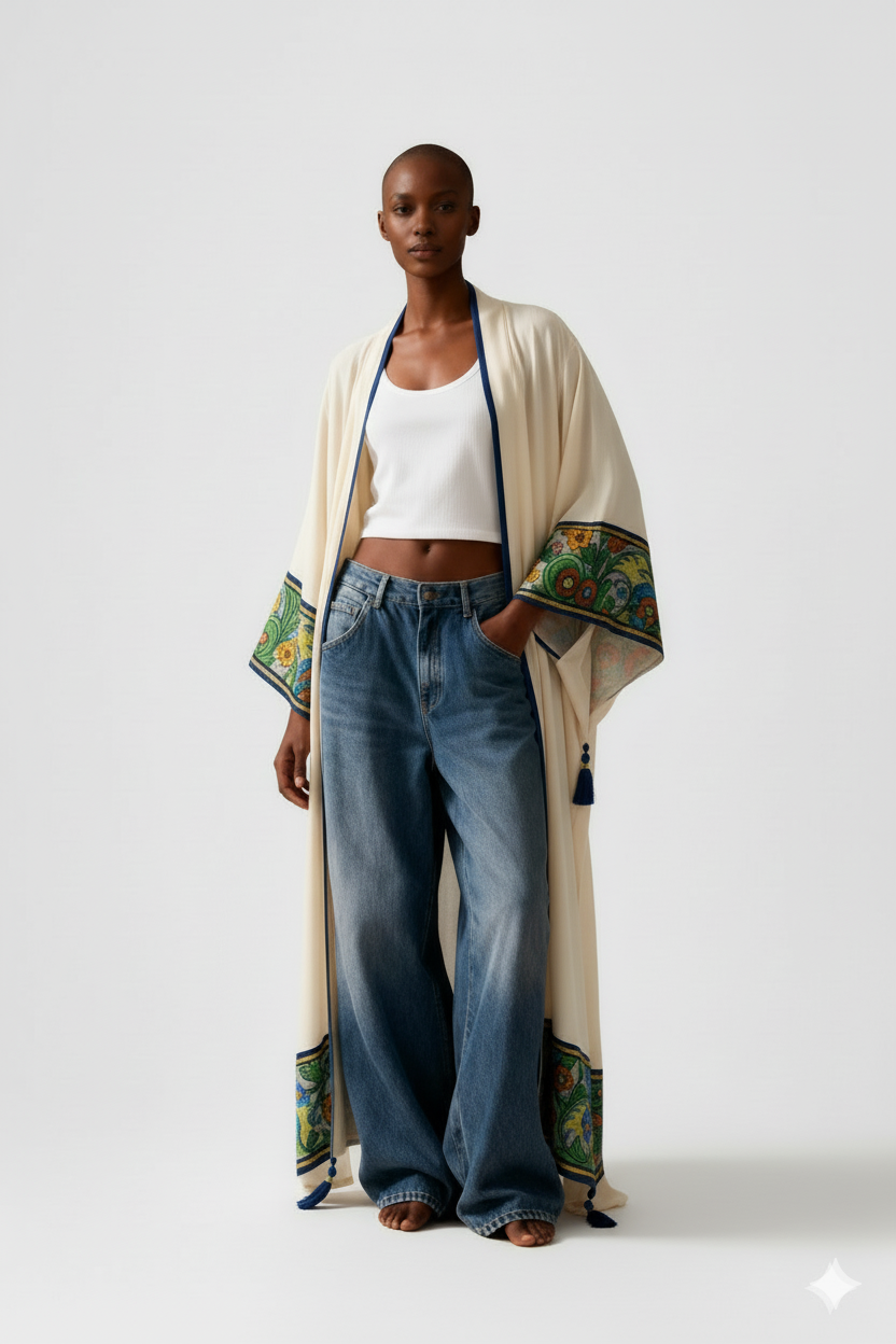 Palatial Garden Kimono