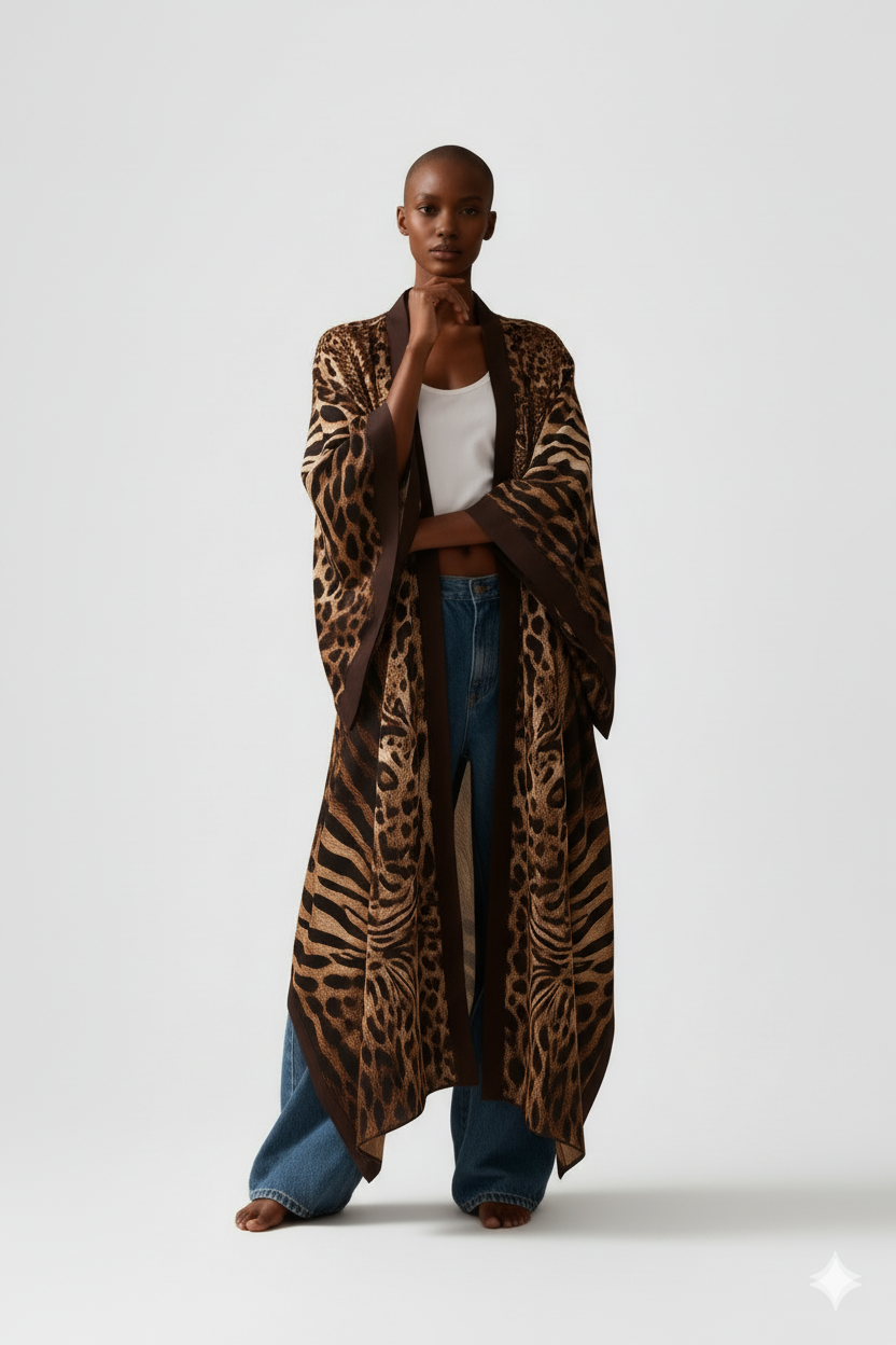 Serengeti Muse Kimono