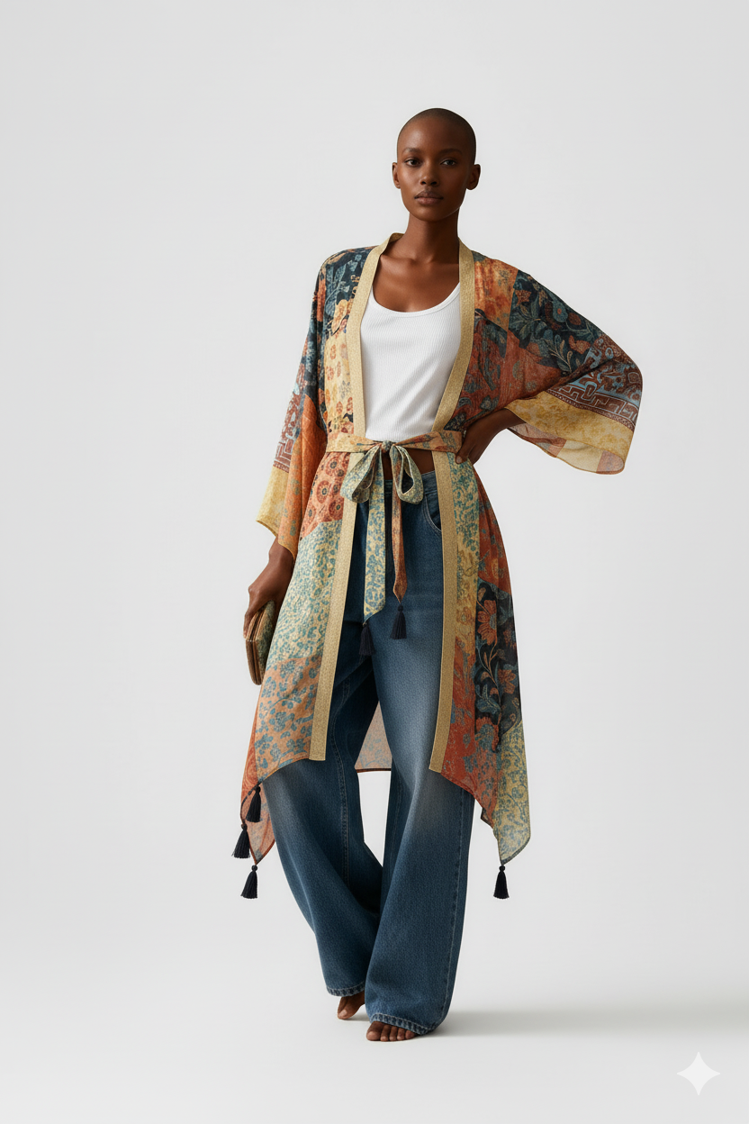 Boheme Tapestry Kimono