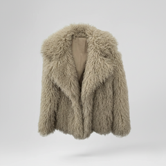 Shaggy Luxe Faux Fur Coat