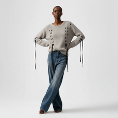 Ribbon Trail Statement Knit