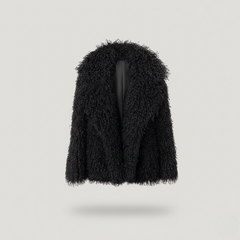 Shaggy Luxe Faux Fur Coat