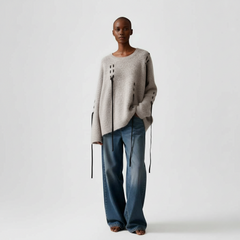 Ribbon Trail Statement Knit