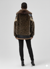 The Maharani Mixed Media Coat